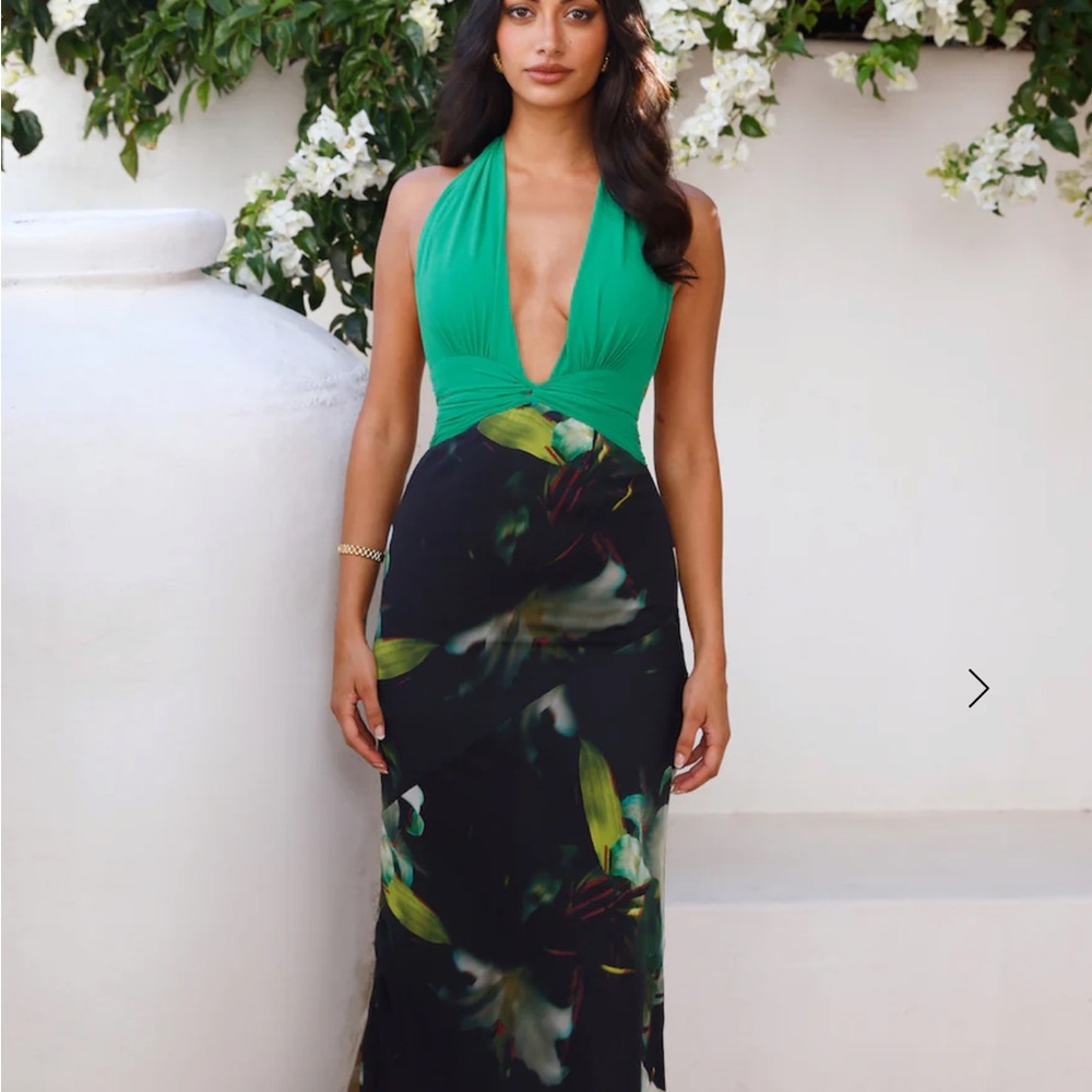 NWT RUNAWAY TENAYA MAXI DRESS LILY PRINT